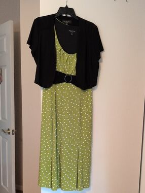 Perceptions Black Dress with Subtle Dark Navy Hue